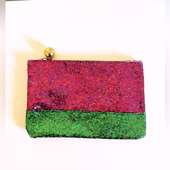 ipsy Handbags - IPSY June 2024 Sparkly Makeup Bag with mystery items !